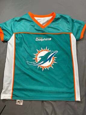 NFL Miami Dolphins Reversible Flag Football Jersey Youth L/XL